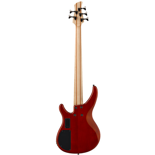 Yamaha TRBX605FM 5 String Electric Active Bass Guitar Flamed Maple Top