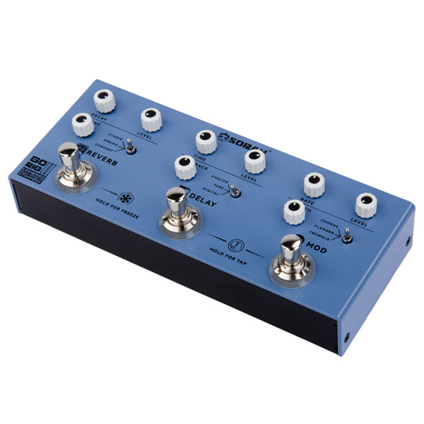 SORAN Go Rig Compact Portable All In One Rechargeable Multi Effects Stompbox (JCMS-G3A JCMS-G3B JCMS-G4)