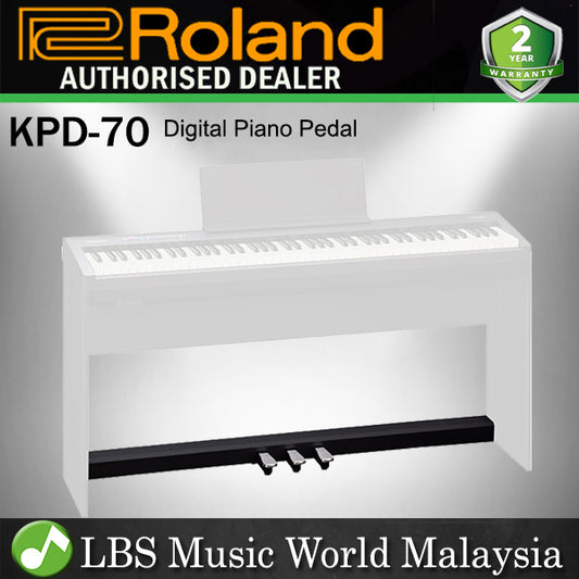 Roland KPD-70 BK FP-30 Digital Piano Matching 3 Pedal Unit Black (KPD70 KPD 70)