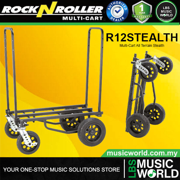 Rock N Roller 8 in 1 Multi Purpose Quick and Easy Multi Cart (R12 Stealth, R18RT, R2RT, R6RT, R8RT,R12RT)