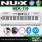 Nux NEK-110 61 Keys Portable Digital Electronic Keyboard with Touch Response and Bluetooth (NEK110 NEK 110)