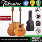 Takamine GN77KCE-NAT NEX Cutaway Hawaiian Koawood Top Acoustic Electric Guitar with Bag - Natural (GN77KCE NAT)