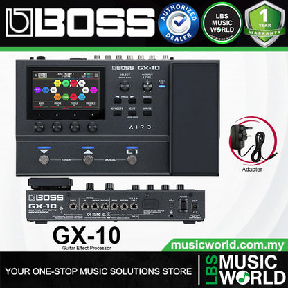 Boss GX-10 Multi Bass and Electric Guitar Effects Processor with Amp (GX10 GX 10)