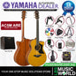 Yamaha AC5M ARE Concert Cutaway Acoustic Electric Guitar with Hardcase