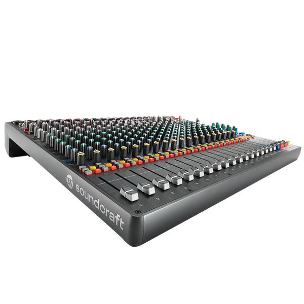 Soundcraft Signature Plus 22 Channel Professional Audio Mixer Compact Analogue Mixing with Effect