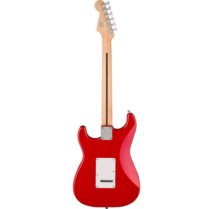Squier Sonic Stratocaster Complete Pack with Gig Bag, 10G, Cable Strap and Picks - Bundle