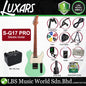 Luxars S-G17 PRO High-End TL Alder Body Electric Guitar SS Pickup with Roasted Maple Fretboard - Package (S G17)