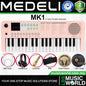 Medeli MK1 37 Key Portable Mini Keyboard with Original Adapter