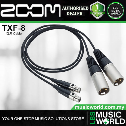 Zoom TXF 8 TA3 to XLR Cable (TXF8  TXF 8)