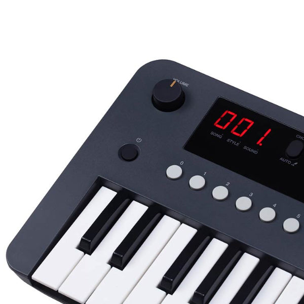 Medeli MK37 37 Key Portable Mini Keyboard Full Complete Package - Black