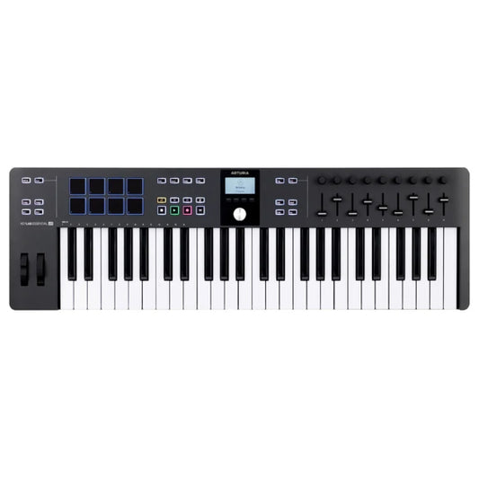 Arturia Keylab Essential 49 MK3 Universal Midi Controller with USB-C Powered