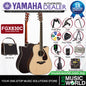 Yamaha FGX830C 41'' Dreadnought Solid Spruce Acoustic Electric Guitar With Pickup Natural (FGX830)
