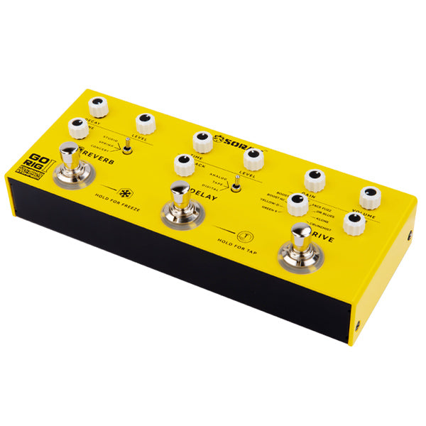 SORAN Go Rig Compact Portable All In One Rechargeable Multi Effects Stompbox (JCMS-G3A JCMS-G3B JCMS-G4)