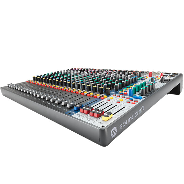 Soundcraft Signature Plus 22 Channel Professional Audio Mixer Compact Analogue Mixing with Effect
