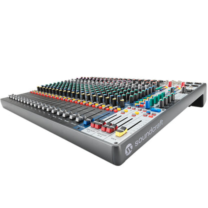Soundcraft Signature Plus 22 Channel Professional Audio Mixer Compact Analogue Mixing with Effect