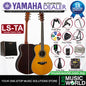 YAMAHA LS-TA TransAcoustic Guitars Acoustic Guitar With Case and Pickup (LSTA)