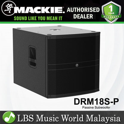 Mackie DRM18S-P 18" Passive Subwoofer Woofer (DRM18S DRM 18S)