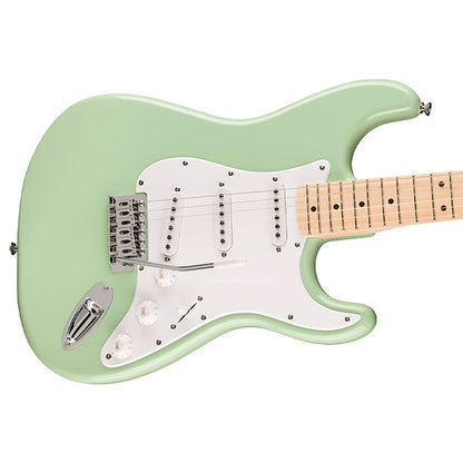 Squier By Fender FSR Sonic Stratocaster Electric Guitar With White Pickguard And Maple Fretboard