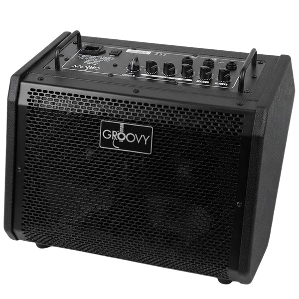 Groovy DM80 80 Watt 10 Inch Personal Monitor Electronic Drum Amplifier Speaker Amp with Bluetooth