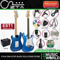 ZTA EST1 Stratocaster Electric Guitar Package Amplifier Bundle Set with Tremolo