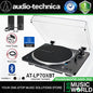 Audio Technica AT-LP70XBT Black Fully Automatic Wireless Bluetooth Belt Drive Turntable (ATLP70XBT LP70X LP70)