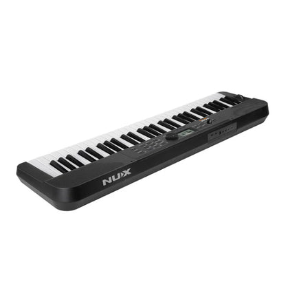 Nux NEK-110 61 Keys Portable Digital Electronic Keyboard with Touch Response and Bluetooth (NEK110 NEK 110)