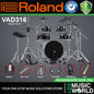 Roland VAD316 Digital V-Drums Acoustic Design 5 Pieces Electronic Drum Set Package with Amplifier