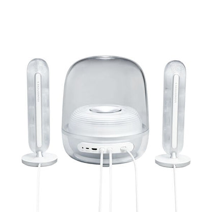 Harman Kardon SoundSticks4 Wireless Bluetooth Portable Transparent Speaker System