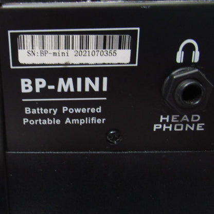 Groovy BP-MINI 30 Watt 6.5 Inch Powered Portable Acoustic Guitar Amplifier with Bluetooth (BPMINI)