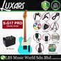 Luxars S-G17 PRO High-End TL Alder Body Electric Guitar SS Pickup with Roasted Maple Fretboard - Package (S G17)