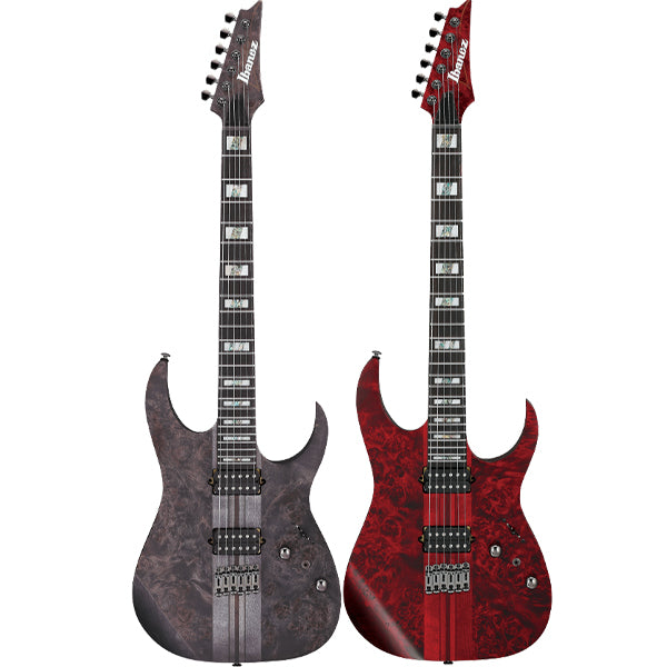 Ibanez RGT1221PB Premium RG Series Poplar Burl Electric Guitar With HH Pickups and Ebony Fingerboard