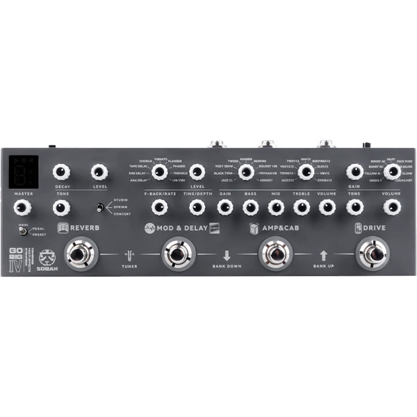 SORAN Go Rig Compact Portable All In One Rechargeable Multi Effects Stompbox (JCMS-G3A JCMS-G3B JCMS-G4)