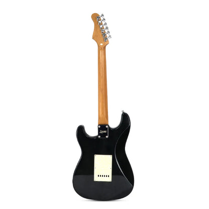 Luxars S-G25 HSS Alder Body Electric Guitar Roasted Maple Fretboard and Tremolo (S G25)