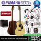 Yamaha LS16M ARE 41'' Concert Solid Spruce Acoustic Electric Guitar With Pickup (LS 16M)