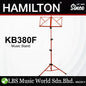 Hamilton KB380F 3 Section Advance Musical Book Stand Black With Bag (KB380)