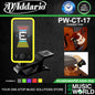 D'Addario PW-CT-17 Eclipse Clip On Chromatic Orchestral Tuner for Cello and Double Bass PWCT17)