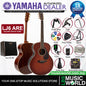 Yamaha LJ6 ARE 41'' Medium Jumbo Solid Spruce Acoustic Electric Guitar With Pickup Dark Tinted (LJ 6)