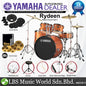 Yamaha Rydeen RDP2F5 5 Pieces Acoustic Drum Set with Cymbal Package - Orange