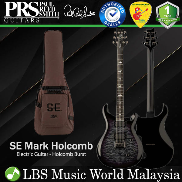 PRS SE Mark Holcomb Electric Guitar HH Pickups With Gig Bag (MHHHL MHHHB)