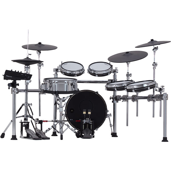 Roland TD716 Digital Electronic V-Drums 7 Series Kit Set Package with Pedal and Amplifier