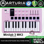 Arturia MiniLab 3 25 Slim Key USB Mini Keyboard Controller (Mini Lab3)
