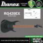 Ibanez RG420EX Meranti Body Electric Guitar HH Pickup with Jatoba Fretboard - Black Flat