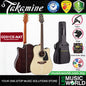 Takamine GD51CE-NAT Cutaway Dreadnought Solid Spruce Top Acoustic Electric Guitar with Bag - Natural (GD51CE NAT)