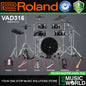 Roland VAD316 Digital V-Drums Acoustic Design 5 Pieces Electronic Drum Set Package with Amplifier