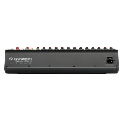 Soundcraft Signature Plus 16 Channel Professional Audio Mixer Compact Analogue Mixing With Effect