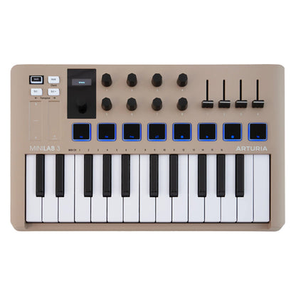 Arturia MiniLab 3 25 Slim Key USB Mini Keyboard Controller (Mini Lab3)