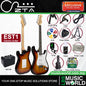ZTA EST1 Stratocaster Electric Guitar Package Amplifier Bundle Set with Tremolo