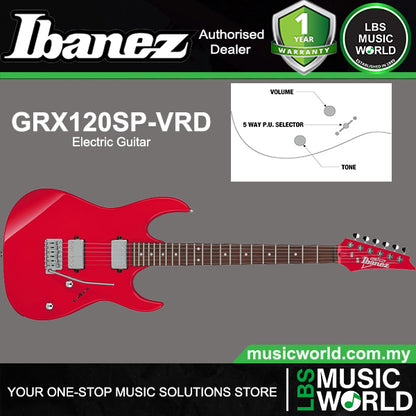 Ibanez GRX120SP Poplar Body Electric Guitar with HH Pickup and Jatoba Fretboard
