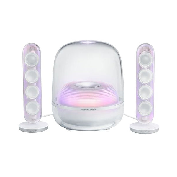 Harman Kardon SoundSticks4 Wireless Bluetooth Portable Transparent Speaker System