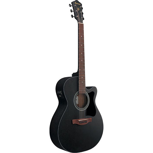 Ibanez VC44CE Cutaway Grand Concert Body Acoustic Electric Guitar with Nandu Wood Fretboard - Open Pore Natural (VC44 CE)